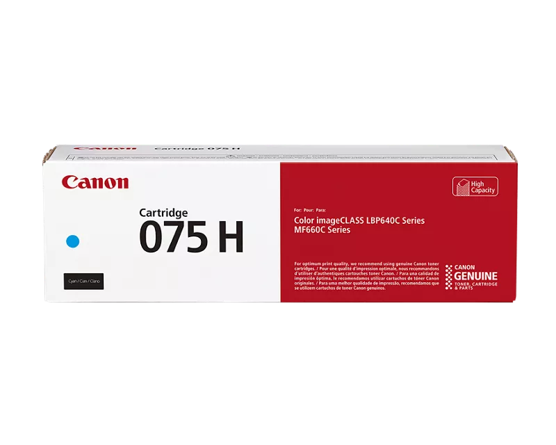 075H Cyan Toner Cartridge 2.5K Yield